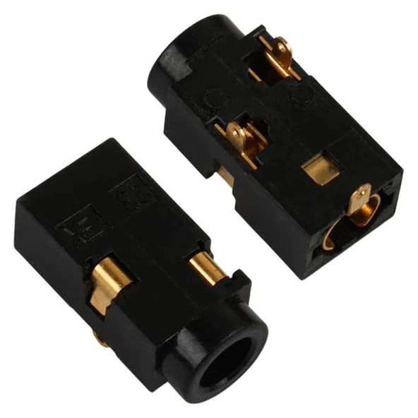 Elektromer EL-34286 Tablet PC DC Dişi Güç Şarj Soketi Konnektörü 3 Pin 3.5*1.35 Mm Şase No:24 ürün görseli 1