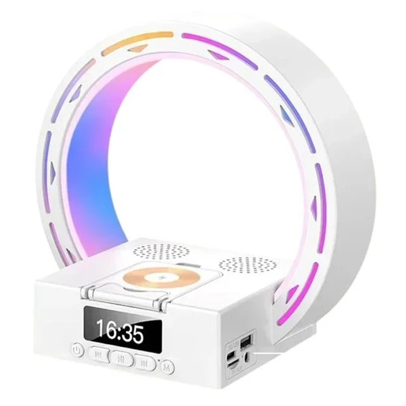 MagicVoice MV-25163 Bluetooth Taşınabilir Hoparlör Kablosuz Telefon Standlı Şarjlı ürün görseli 1