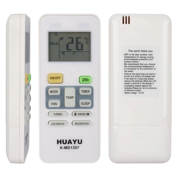 Huayu K-MD1357 Üniversal Midea Akıllı Klima Kumandası ürün görseli 1