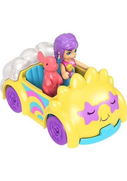 Polly Pocket'ın Muhteşem Araçları Oyun Setleri HKV55 HXB04 ürün görseli 1