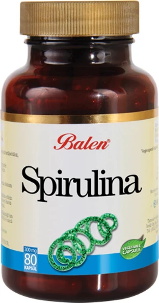 BALEN SPİRULİNA KAPSÜL 375 MG *80 ürün görseli 1