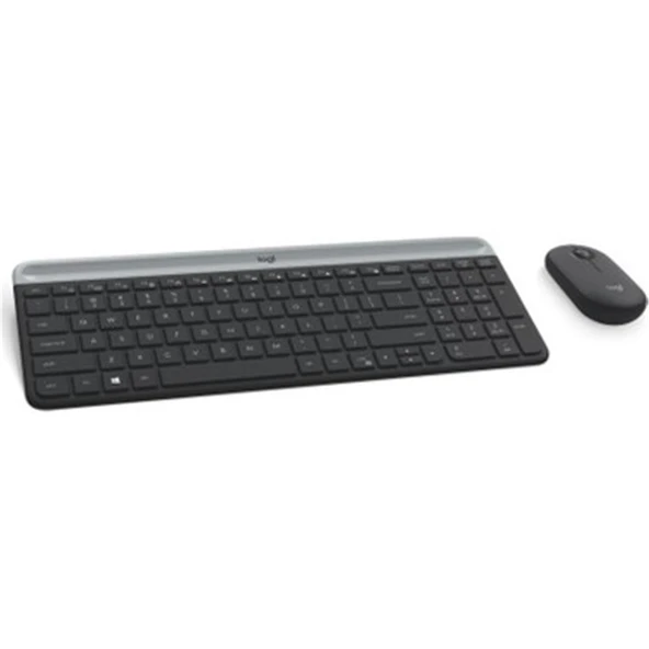 Logitech 920-009435 MK470 Siyah Kablosuz Klavye Mouse Seti ürün görseli 1