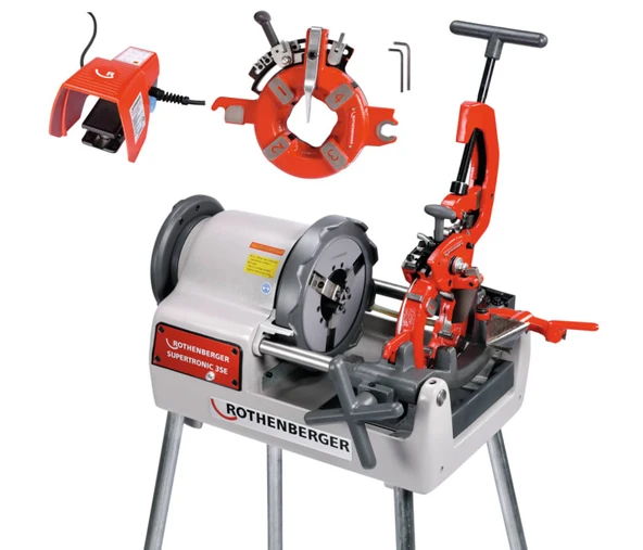 Rothenberger Supertronic 3 Se Pafta Makinesi 1/2-3" ürün görseli 1