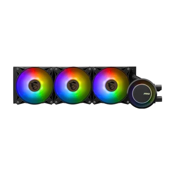 Msı Mag Corelıquıd E360 360Mm Argb Sıvı İşlemci Soğutucu (Lga 1150/1151/1155/1156/1200/1700/Am4/Am5 Uyumlu) ürün görseli 1