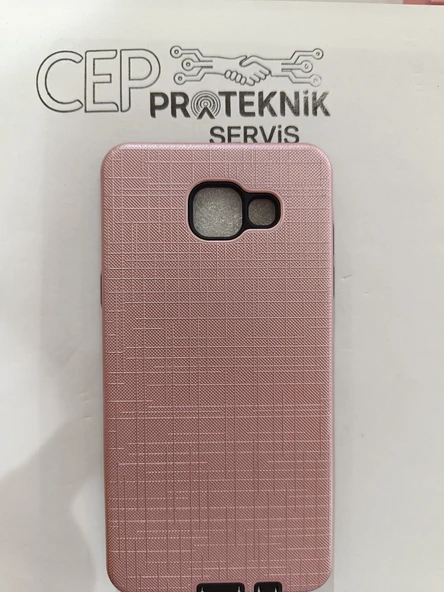 Samsung Galaxy A510 pembe kılıf - Resim 2