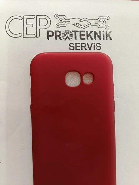 Samsung Galaxy A5 2017 kırmızı kılıf - Resim 3