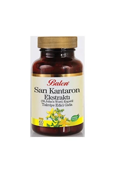 BALEN SARI KANTARON EKSTRAKTI (ST. JOHN’ S WORT) KAP. 375 MG *60 ürün görseli 1