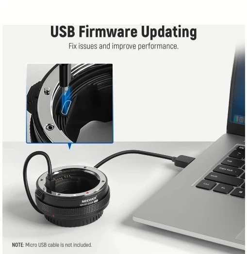 Neewer EF-EOSR Canon EF - RF AF Lens Adaptörü - Resim 5
