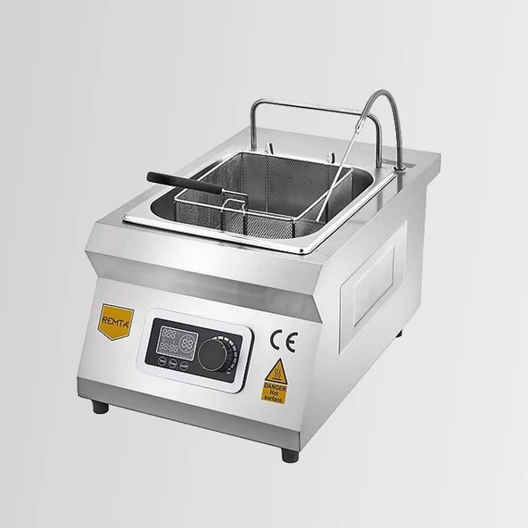 Remta 6 lt Elektrikli İndüksiyon Fritöz - WZ-TZ035 ürün görseli 1