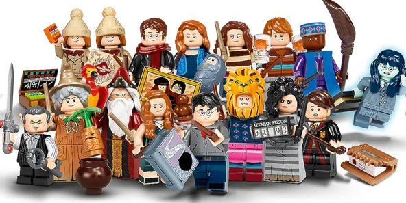 Lego Minifigür - Harry Potter Seri 2 - 71028 - 16 Figür Tam Set ürün görseli 1