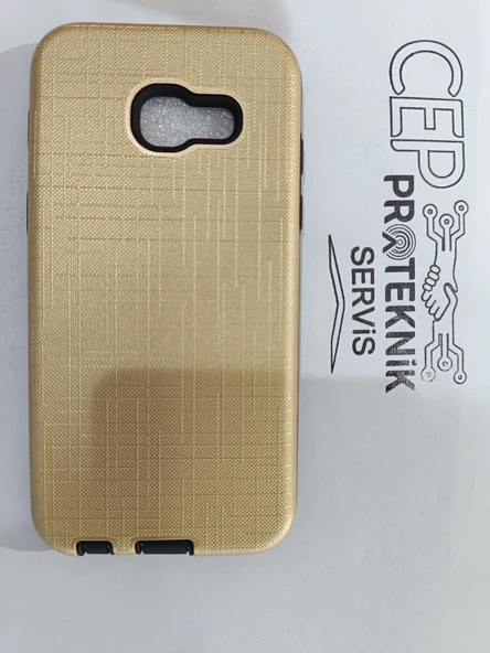 Samsung Galaxy A320 sarı kılıf - Resim 2