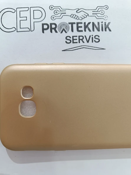 Samsung Galaxy A5 2017 sarı kılıf - Resim 3