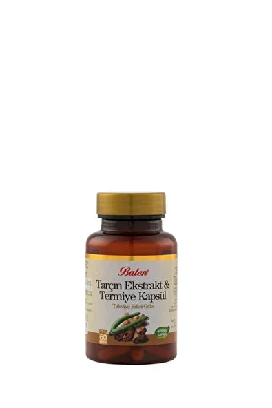 BALEN TARÇIN EKSTRAKT & TERMİYE KAPSÜL 375 MG *60 ürün görseli 1