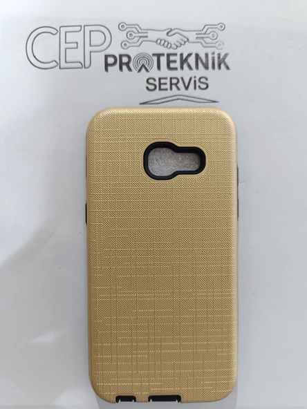 Samsung Galaxy A320 sarı kılıf ürün görseli 1