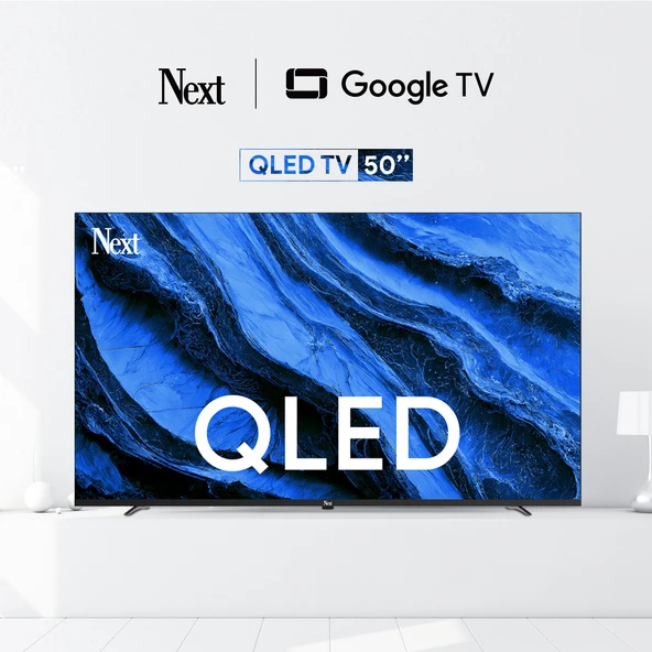 Next YE-50GFSG8-QLED 50" 127 Ekran UHD 4K Google TV ürün görseli 1