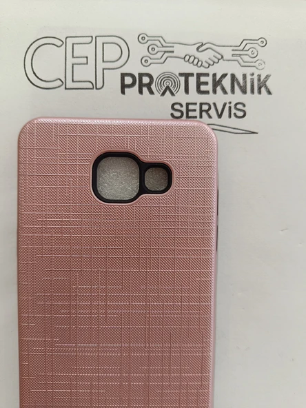 Samsung Galaxy A510 pembe kılıf - Resim 3