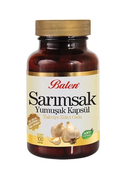 BALEN SARIMSAK YAĞI YUMUŞAK KAPSÜL 450 MG *100 ürün görseli 1