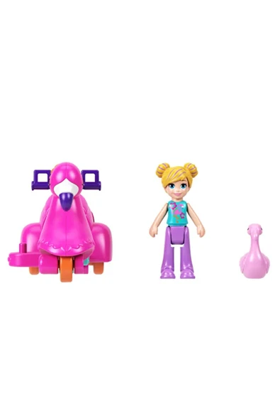 Polly Pocket'ın Muhteşem Araçları Oyun Setleri HKV55 HWP13 ürün görseli 1