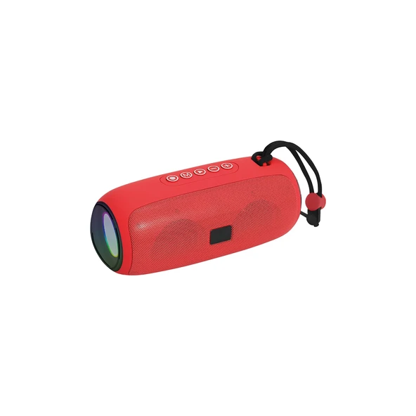 Taşınabilir Bluetooth Hoparlör Kablosuz Şarjlı Ses Bombası Askı İpli RGB Işıklı Speaker ürün görseli 1