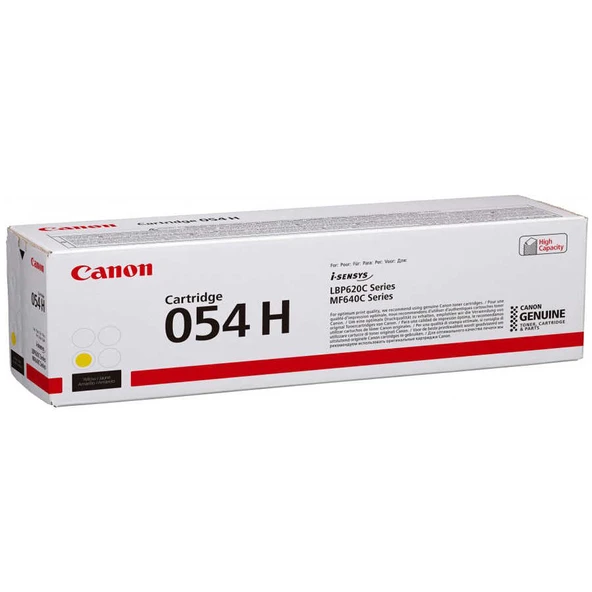 Tonersepeti Canon CRG-054H Sarı  Toner (3025C002) ürün görseli 1