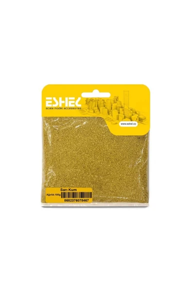 Maket Sarı Kum 100 G ürün görseli 1