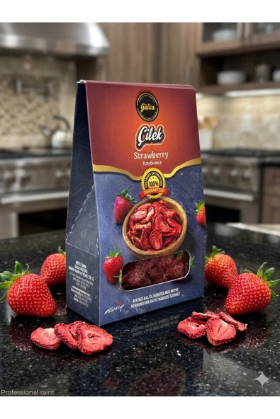 GÜLKA 1.Kalite Çilek Kurusu 100 Gr - Resim 2