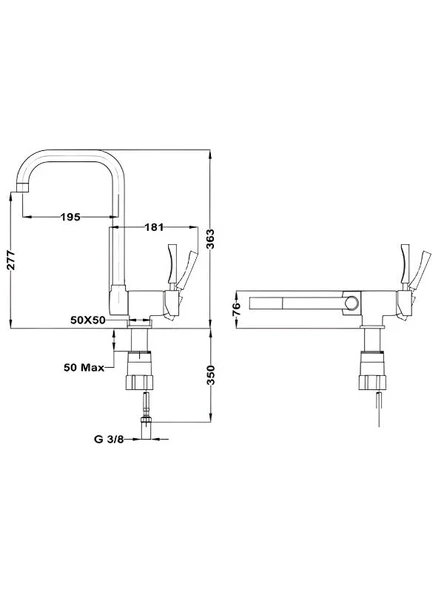 Teka MTP 984 Krom Mutfak Bataryası - Resim 2