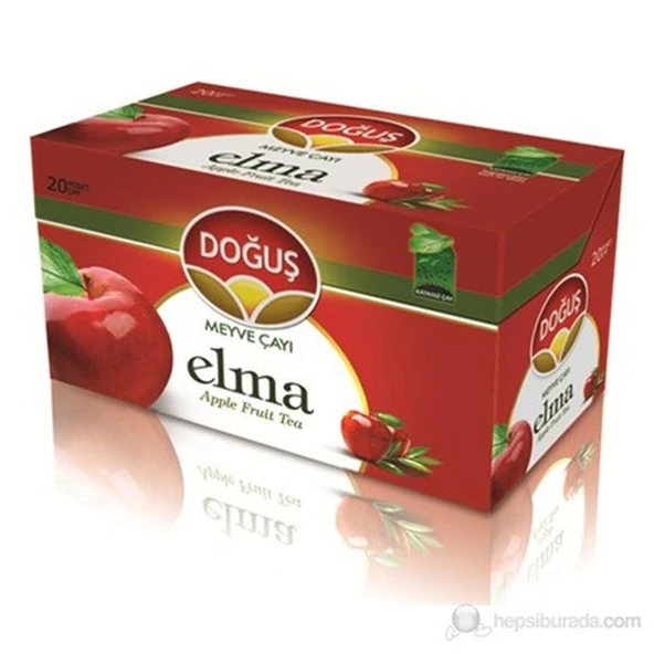 Doğuş Elma Meyve Çayı Süzen Poşet 20x2 gr ürün görseli 1