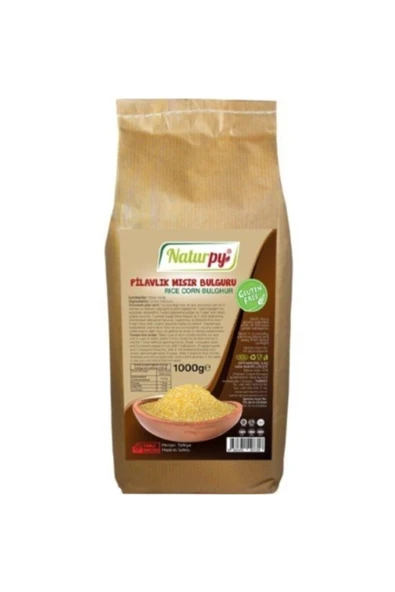 Naturpy Pilavlık Mısır Bulguru 1000gr Glutensiz ürün görseli 1