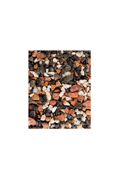 Renkli Doğal Moloz Taşı Küçük 120 gr ürün görseli 1