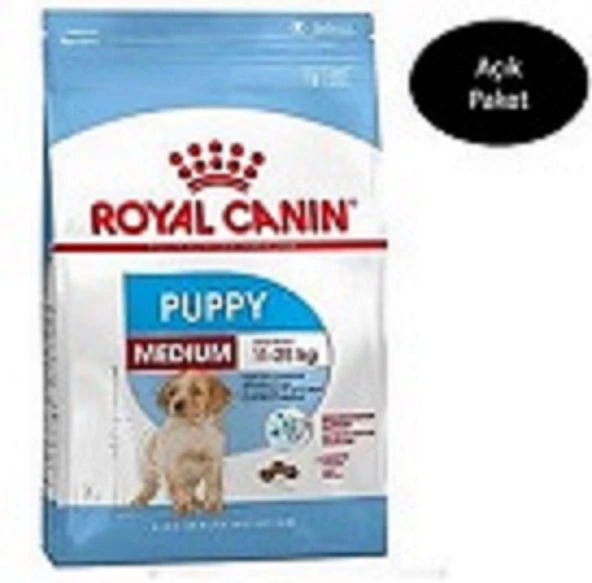 Royal Canin Medium Puppy Orta Irk Yavru Köpek Maması 4 Kg AÇIK ürün görseli 1