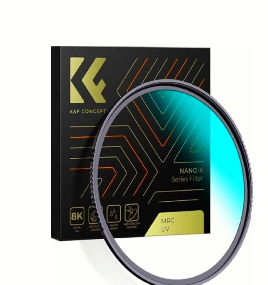 K&F Concept 67mm NANO-X MCR MC-UV 28 Çok Katmanlı Kaplamaya sahip Koruma Filtresi 8K Ultra HD ürün görseli 1
