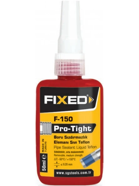 Sgs Fıxed F-150 Pro-Tight Boru Sızdırmazlık Elemanı Sıvı Teflon ürün görseli 1