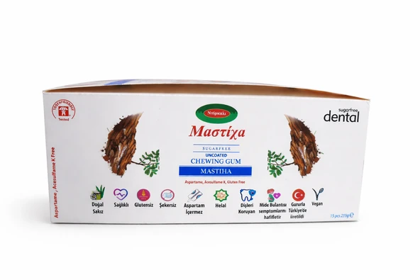 Mastiha Doğal Damla Sakızlı Ciklet 12 ad 20 g ürün görseli 1