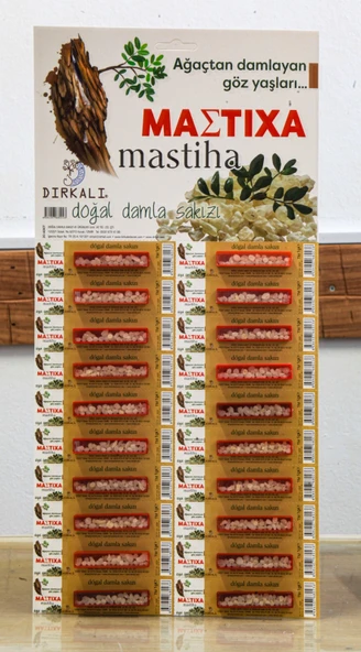 Mastiha Doğal Damla Sakızlı Kartela 20'li ürün görseli 1