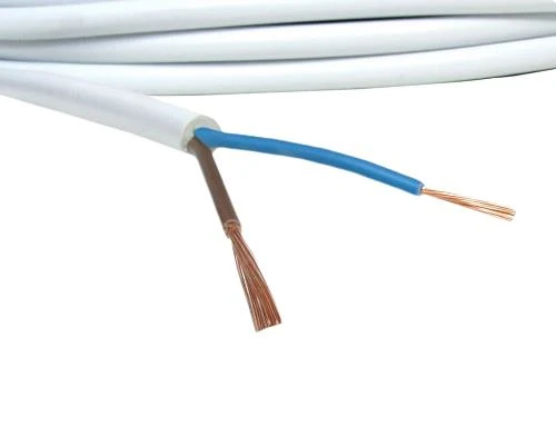 Öznur 2x0.75 mm Beyaz TTR Çok Telli Kablo H05VV-F 1 METRE ürün görseli 1