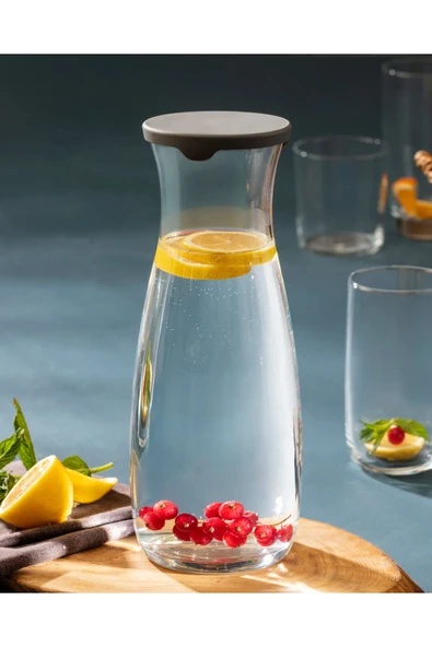 Madame Coco Diamanta Kapaklı Karaf-tekli 1200ml ürün görseli 1