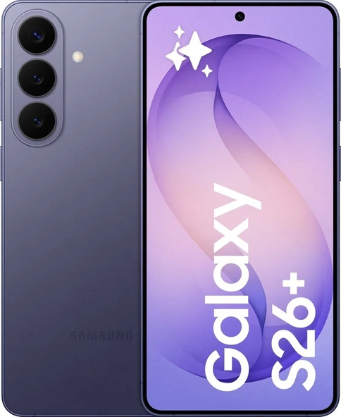 Samsung Galaxy S26 Plus 256 12 GB Ram 5G (Samsung Türkiye Garantili) Kobalt Mor ürün görseli 1