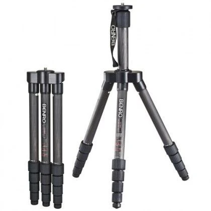 Benro C-1190T Carbon Fiber Traveler Flat Tripod ürün görseli 1