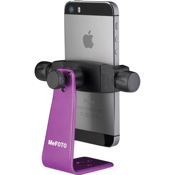 Benro MeFoto Aluminum Phone Holder Purple ürün görseli 1