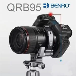 Benro QRB95 Dual Hızlı Dönüş Braketi ürün görseli 1