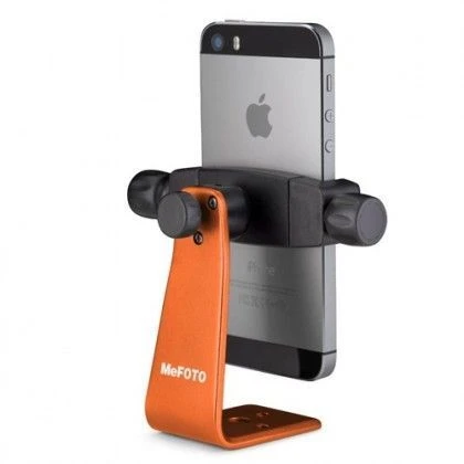 Benro MeFoto Aluminum Phone Holder Orange ürün görseli 1