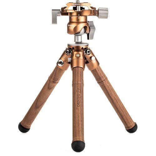 Benro TPKWE TablePod Özel Yapım Ceviz Ahşap Tripod Kiti ürün görseli 1