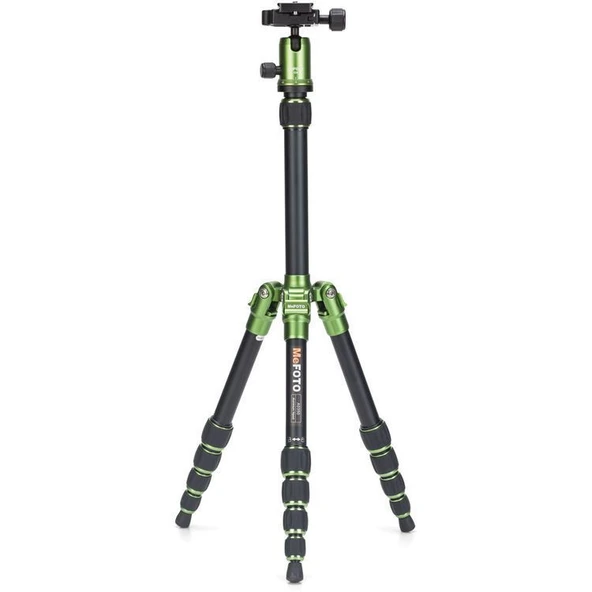 Benro MeFOTO A0350Q0G BackPacker Travel Tripod Kit (Green) ürün görseli 1