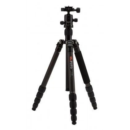 Benro MeFOTO C1350Q1K RoadTrip Carbon Fiber Travel Tripod Kit(Black) ürün görseli 1