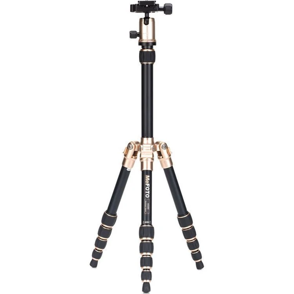 Benro MeFOTO A0350Q0A BackPacker Travel Tripod Kit (Amber) ürün görseli 1