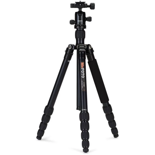 Benro MeFOTO A1350Q1K RoadTrip Aluminum Travel Tripod Kit (Black) ​ ürün görseli 1