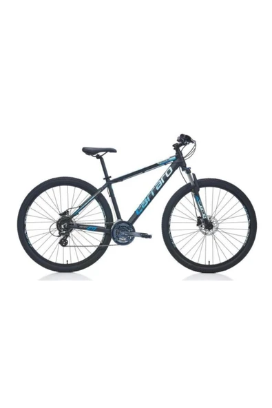Carraro Force 750 Erkek Dağ Bisikleti 432H Hd 27.5 Jant 24 Vites Mat Siyah Mavi Açık Mavi Gümüş Siyah Mavi ürün görseli 1