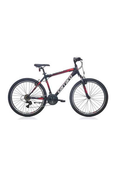 Carraro 24J CARRARO SPEED 240 DAĞ BİSİKLETİ - MAT SİYAH KIRMIZI (alüminyum) MAT SİYAH KIRMIZI ürün görseli 1