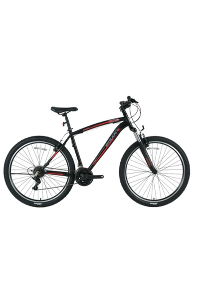 Bisan BİSAN MTS 4600 ERKEK DAĞ BİSİKLETİ 46 CM MD 26 JANT 21 VİTES MAT SİYAH KIRMIZI Mat Siyah Kırmızı ürün görseli 1